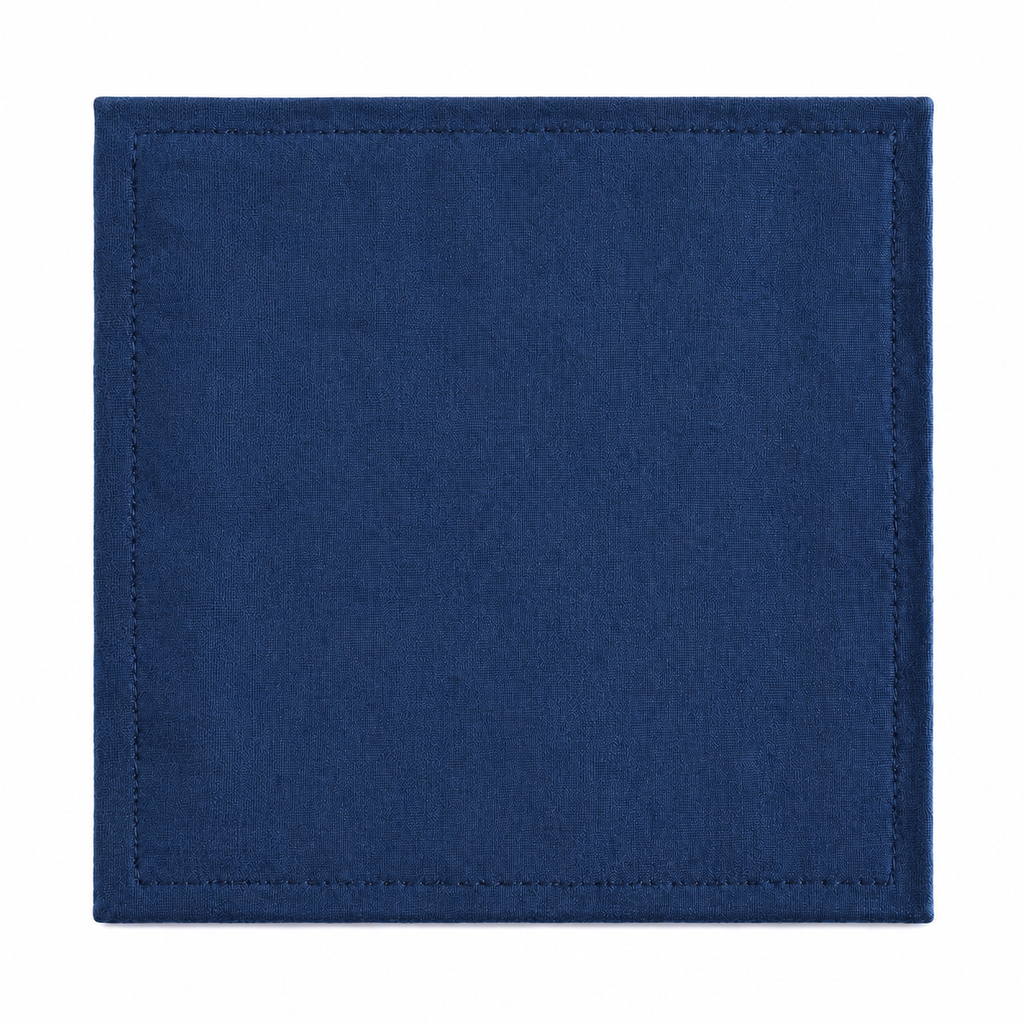 Handmade Indigo Tie-dye 4 Pack Coaster Set