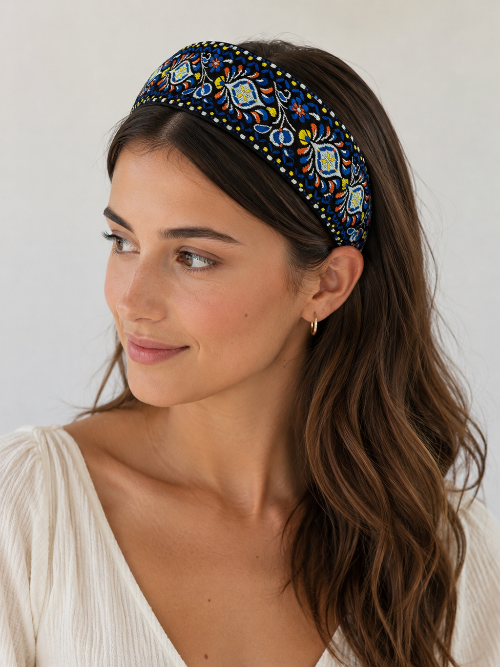 Totem Embroidered Headband